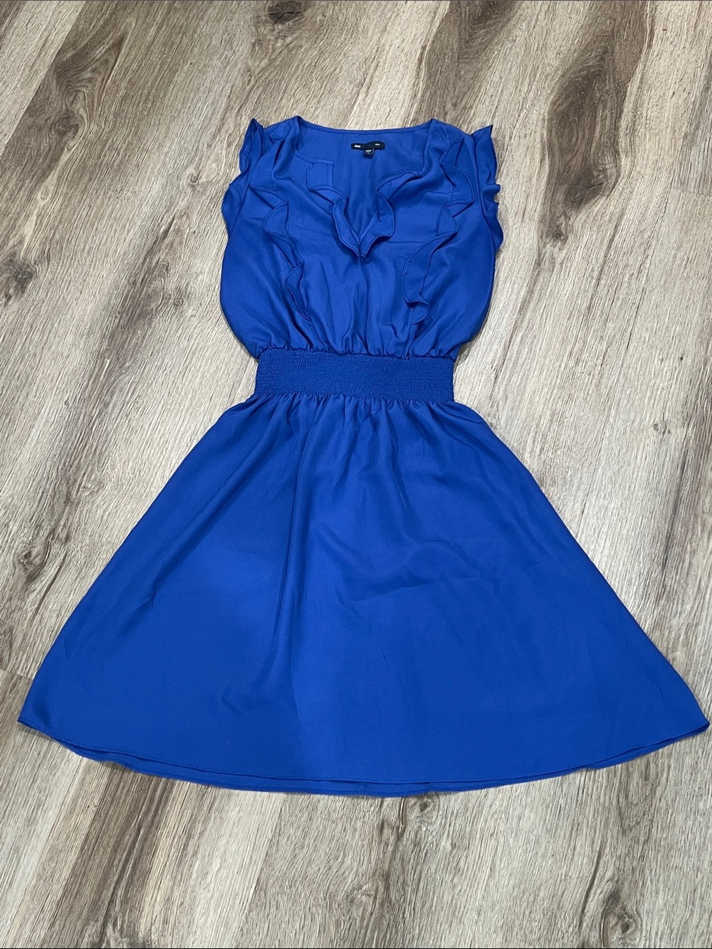 Gap Royal Blue Ruffle Sundress
